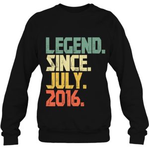 Funny 6 Years Old Shirt Boys Girls Legend Since July 2016 Birthday 4