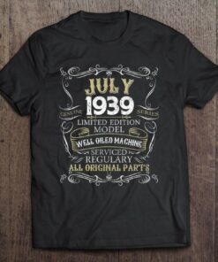 Funny 84Th Birthday Born In July 1939 84 Years Old 1