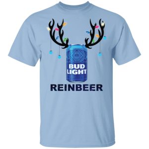 Funny Bud Light T-Shirt Reinbeer