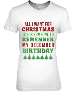 Funny December Birthday Gift Idea Remember My December Bday Raglan Baseball 2
