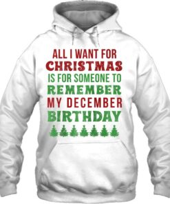 Funny December Birthday Gift Idea Remember My December Bday Raglan Baseball 3