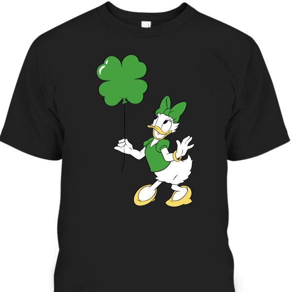 Funny Disney Daisy Duck Shamrock St Patrick’s Day T-Shirt