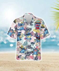 Funny Disney Stitch Hawaiian Shirt Summer Beach Gift 1 Funny Disney Stitch Hawaiian Shirt Summer Beach Gift 2