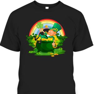 Funny Leprechaun Shamrock St. Patrick’s Day T-Shirt