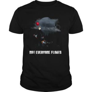 Funny Michael Myers And Pennywise T-Shirt Not Everyone Floats