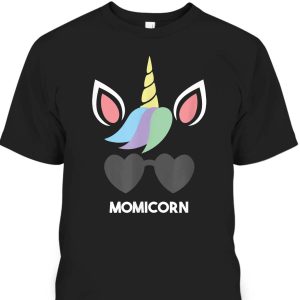 Funny Momicorn Best Mom Mother’s Day T-Shirt
