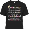 Funny Mother’s Day T-Shirt Grandma A Little Bit Parent Teacher Best Friend Partner In Crime