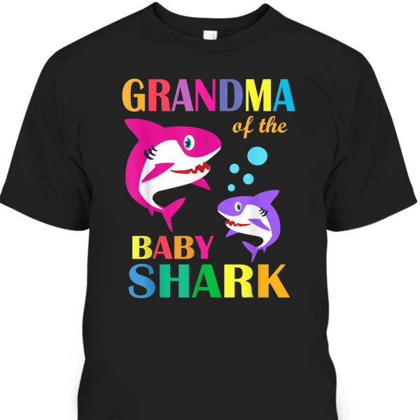 Funny Mother’s Day T-Shirt Grandma Of The Baby Shark
