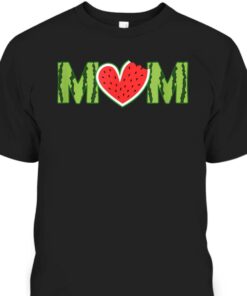 Funny Mothers Day T Shirt Watermelon Summer Fruit Gift For Mother In Law 1