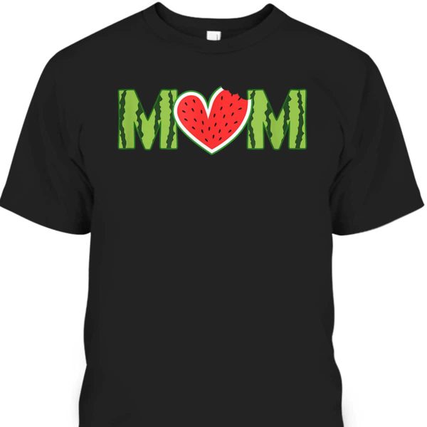 Funny Mother’s Day T-Shirt Watermelon Summer Fruit Gift For Mother-In-Law