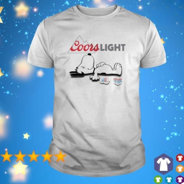 Funny Snoopy Coors Light T-Shirt