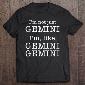 Gemini Gemini Gemini Af Funny Zodiac Birthday Gift