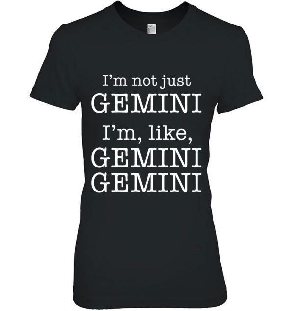 Gemini Gemini Gemini Af Funny Zodiac Birthday Gift