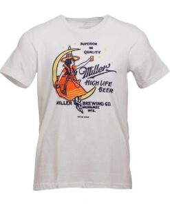 Girl In The Moon Miller High Life T Shirt Superior In Quality 1