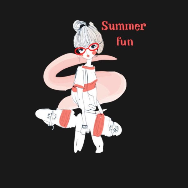 Girl summer fun shirt
