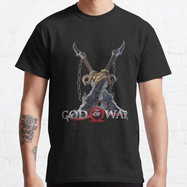 God Of War Ragnarok Blades Of Chaos T-Shirt