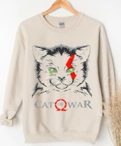 God Of War Ragnarok Cat Of War T-Shirt 1 God Of War Ragnark Cat Of War T Shirt 2