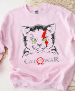 God Of War Ragnarok Cat Of War T-Shirt 2 God Of War Ragnark Cat Of War T Shirt 3