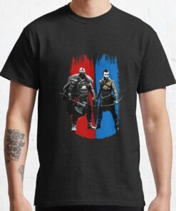 God Of War Ragnark Father And Son Kratos And Atreus T Shirt 1