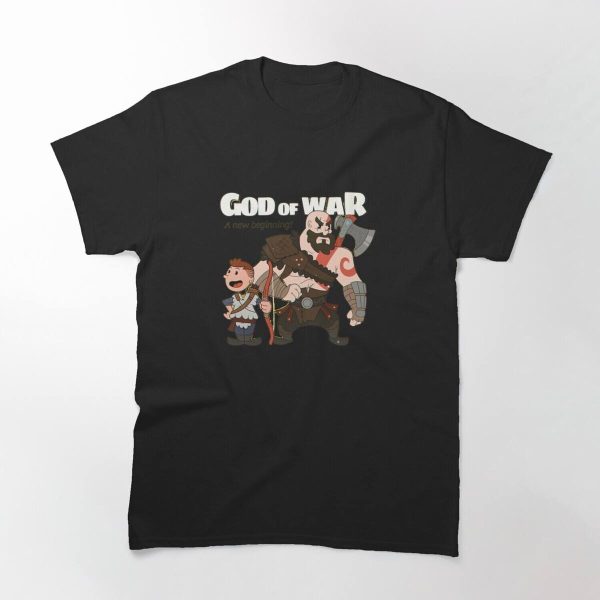 God Of War Ragnarok Kratos And Atreus A New Beginning T-Shirt