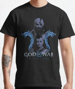 God Of War Ragnark Kratos And Atreus Father And Son T Shirt 1