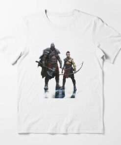 God Of War Ragnarok Kratos And Atreus T-Shirt 1 God Of War Ragnark Kratos And Atreus T Shirt 2