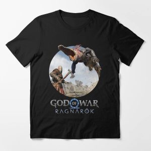 God Of War Ragnarok Kratos And Dreki Crocodile T-Shirt