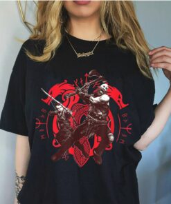 God Of War Ragnark Kratos and Atreus Adventure T Shirt 1
