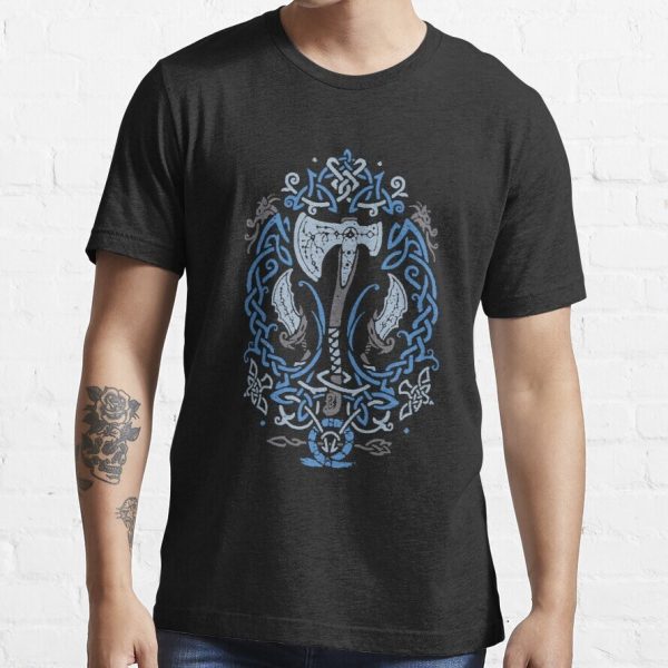 God Of War Ragnarok The Blade Of Chaos And Leviathan Axe T-Shirt