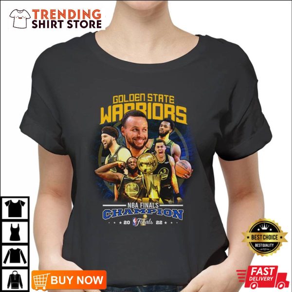 Golden State Warriors NBA Final Champions 2022 T-Shirt