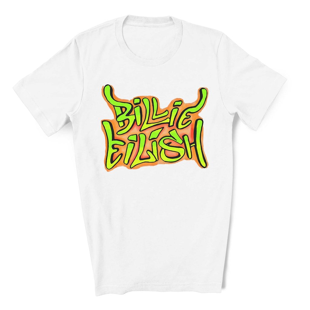 Graffiti Billie Eilish T Shirt