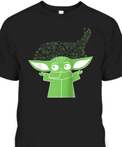 Grogu Star Wars The Mandalorian St Patricks Day T Shirt 1