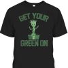 Groot Marvel St Patrick’s Day Get Your Green On T-Shirt