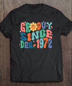 Groovy Since December 1972 Vintage Retro 50Th Birthday Party 1