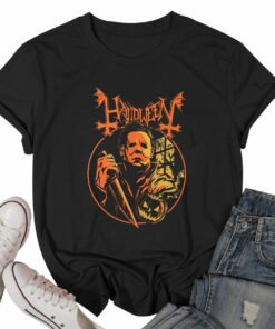 Halloween Horror Michael Myers Vintage T Shirt 2