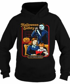Halloween Safety Michael Myers A Sitters Guide T-Shirt 1 Halloween Safety Michael Myers A Sitters Guide T Shirt 2
