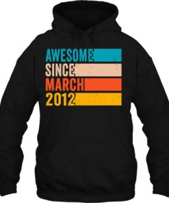 Happy 10Th Birthday 10 Years Old Awesome Since March 2012 Birthday 2 Happy 10Th Birthday 10 Years Old Awesome Since March 2012 Birthday 3