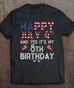 Happy 4 July And Yes Its My 8Th Birthday Since July 2014 American Flag 1