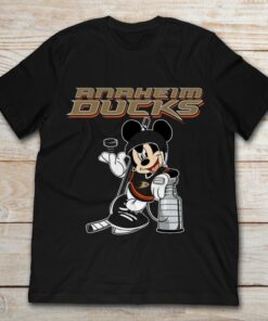 Hockey Mickey Anaheim Ducks T Shirt 1