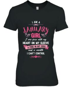 I Am A January Girl Womens Birthday Gifts Hoody 2