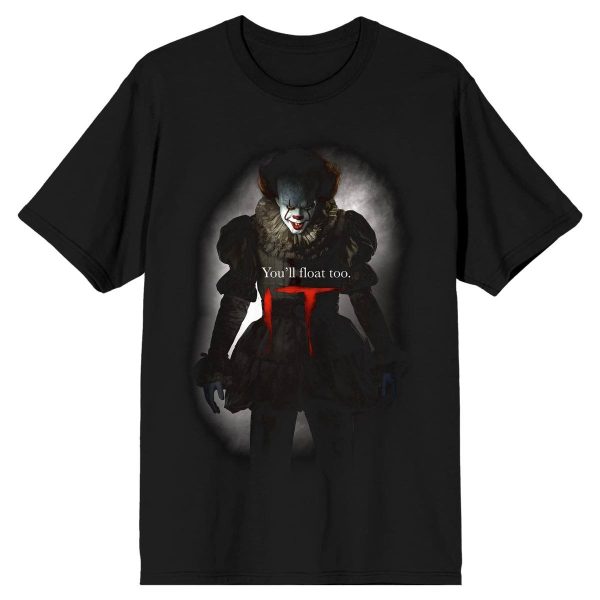 IT 2017 Pennywise In Shadows You’ll Float Too T-Shirt