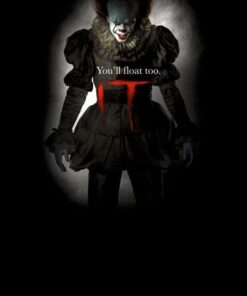 IT 2017 Pennywise In Shadows You'll Float Too T-Shirt 1 IT 2017 Pennywise In Shadows Youll Float Too T Shirt 2