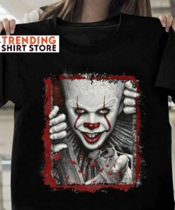 IT Pennywise T Shirt Horror Movie Gifts 2