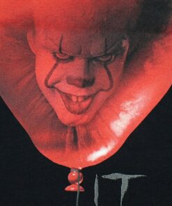 IT Pennywise T-Shirt Red Balloon 1 IT Pennywise T Shirt Red Balloon 2