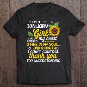 I’m A January Sunflower Girl Queen Born In January