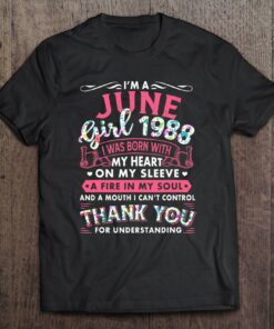 Im June Girl 1988 Funny 35Th Birthday Gift 35 Years 1