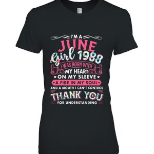 I’m June Girl 1988 Funny 35Th Birthday Gift 35 Years