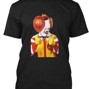 I’m Lovin IT Pennywise T-Shirt Horror Movie Gift