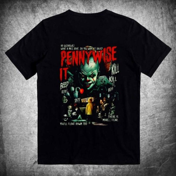 It Pennywise Stephen King Halloween T-Shirt