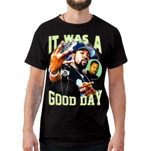 It Was A Good Day Vintage Style T-Shirt